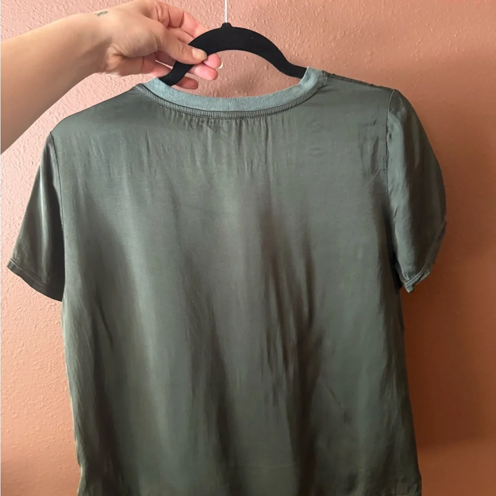 Nation Ltd Marie Sateen Top - Picture 3 of 4